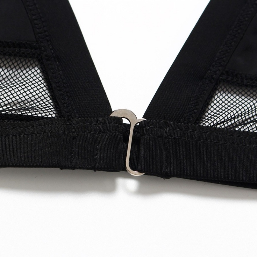 Sexy Lace Hollow Bandage Womens Swimsuit - Picture 6 of 8
